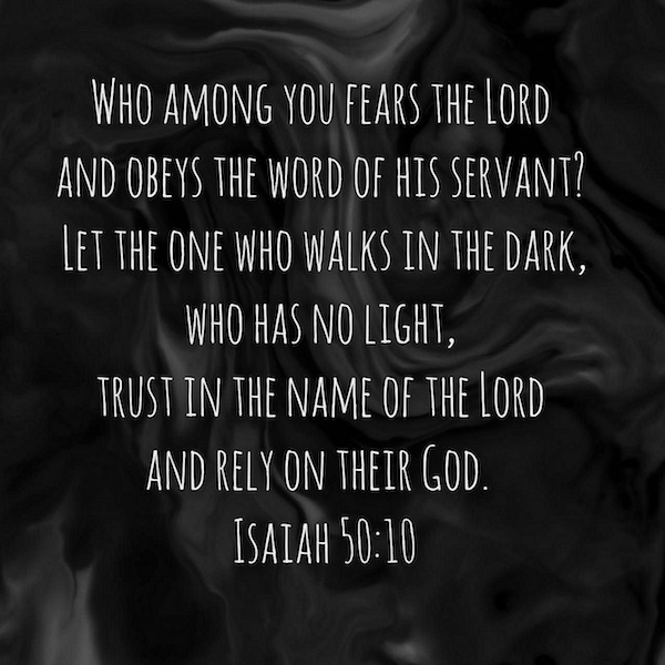 Isaiah 50:10